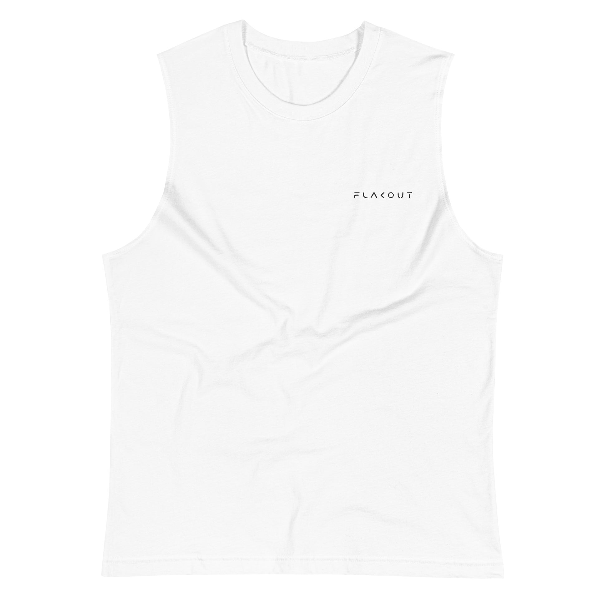 Muscle Shirt Embroidered Logo - FLAKOUT