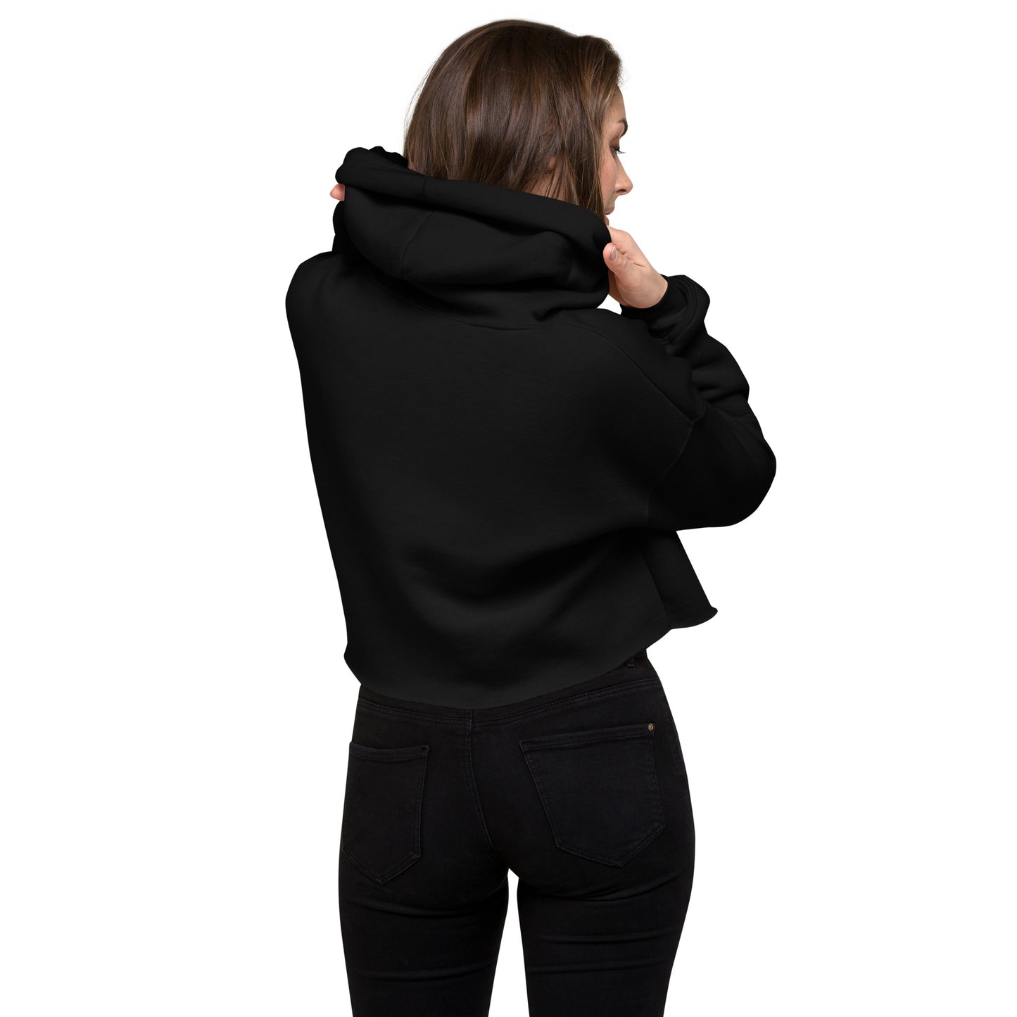 Gorgeous Opulent Allure Women's Crop Hoodie - FLAKOUT